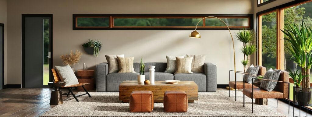 Cómo Dar Luz a un Salón con Muebles Oscuros